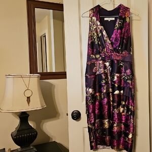 Evan Picone Purple Cocktail Dress